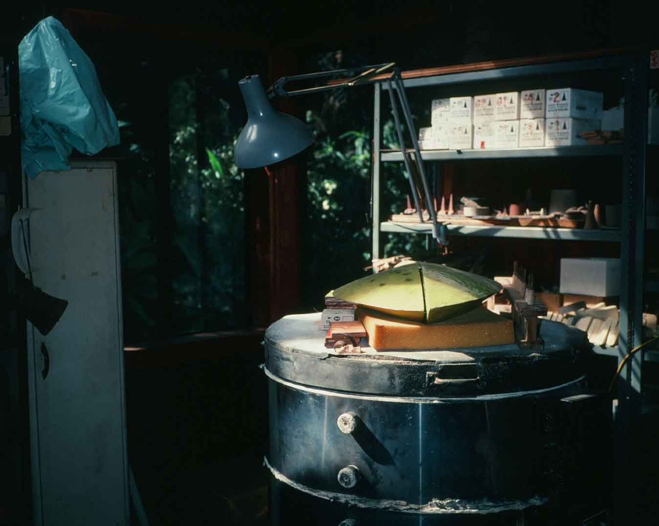 Shot of ceramics workshop