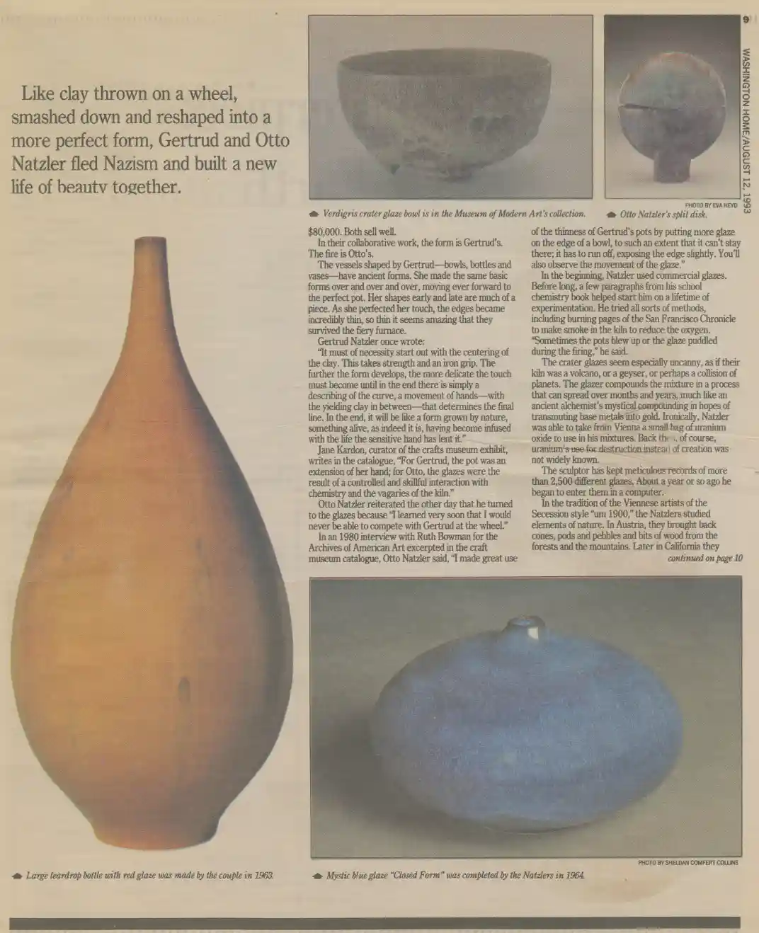 News: Washington Home, 1993
